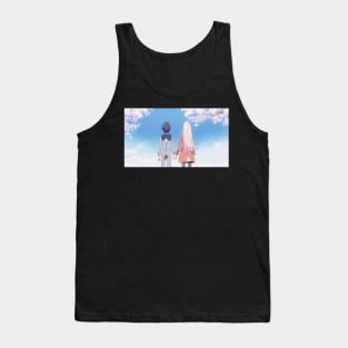 Hiro and Zero Two Tank Top